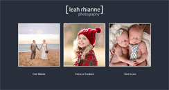 Desktop Screenshot of leahrhianne.com
