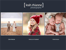 Tablet Screenshot of leahrhianne.com